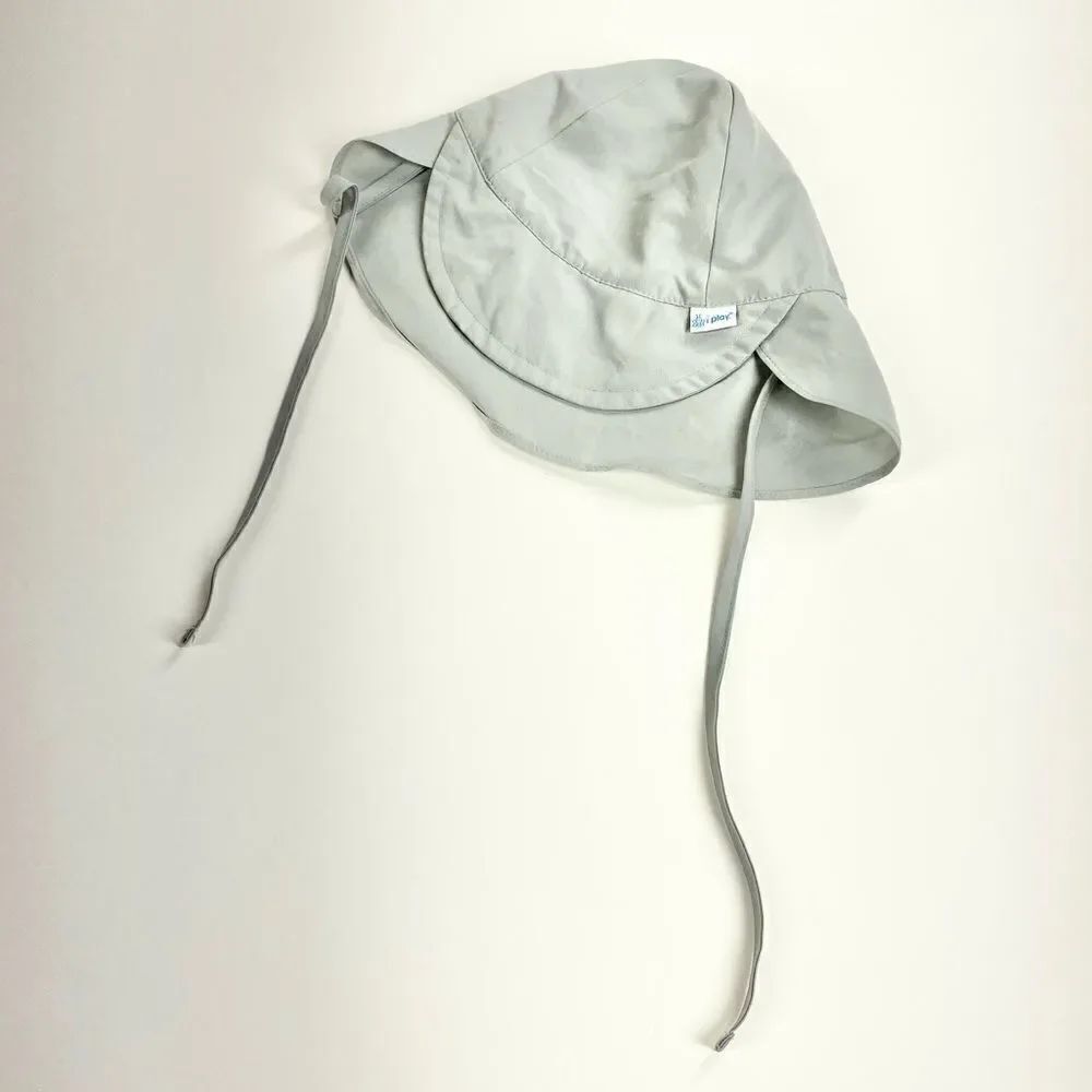 iPlay grey infant swim sun hat 9-18m